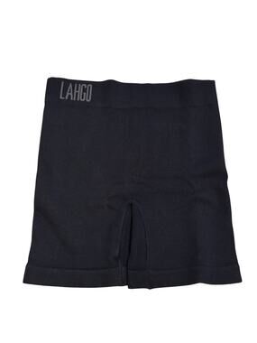 Lahgo Soft Supportive Seamless Modal Boxer Brief Black S NWT